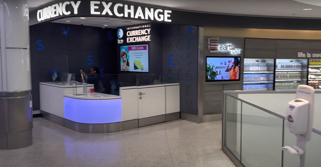 Currency Exchange LAX airport